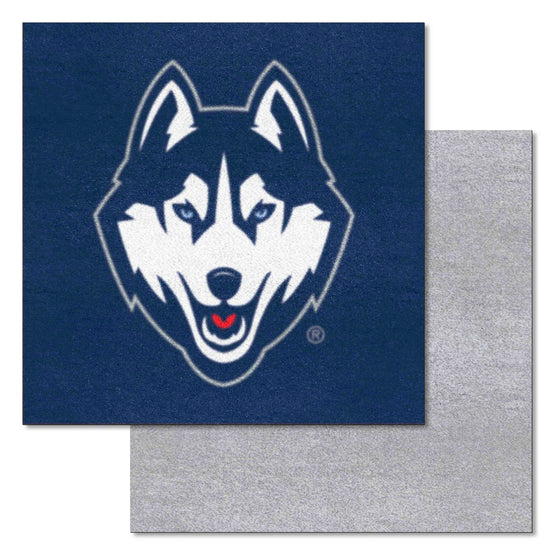 UConn Huskies Team Carpet Tiles - 45 Sq Ft.