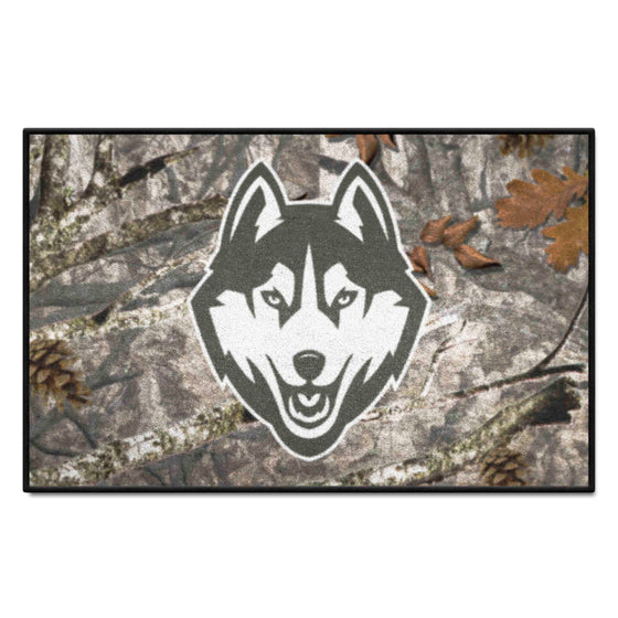 UConn Huskies Camo Starter Mat Accent Rug - 19in. x 30in.