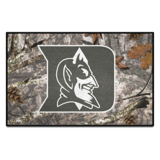 Duke Blue Devils Camo Starter Mat Accent Rug - 19in. x 30in.