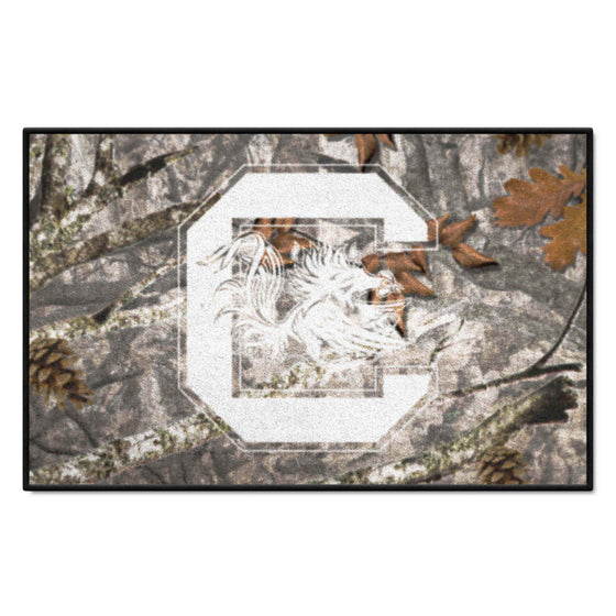 South Carolina Gamecocks Camo Starter Mat Accent Rug - 19in. x 30in.