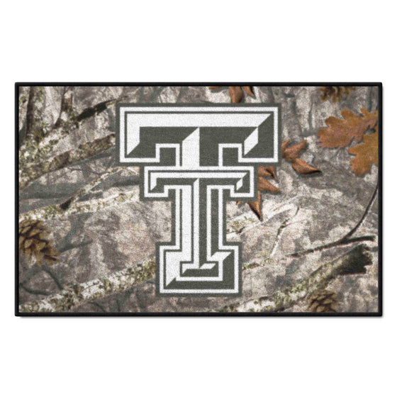 Texas Tech Red Raiders Camo Starter Mat Accent Rug - 19in. x 30in.