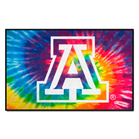 Arizona Wildcats Tie Dye Starter Mat Accent Rug - 19in. x 30in.