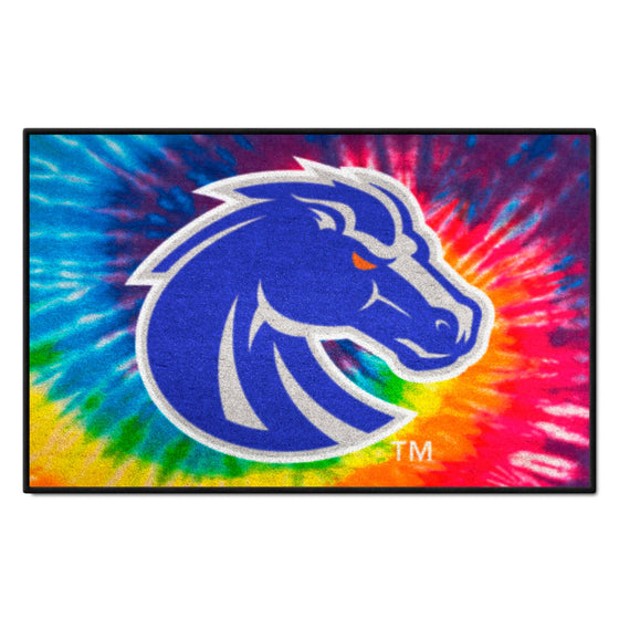 Boise State Broncos Tie Dye Starter Mat Accent Rug - 19in. x 30in.