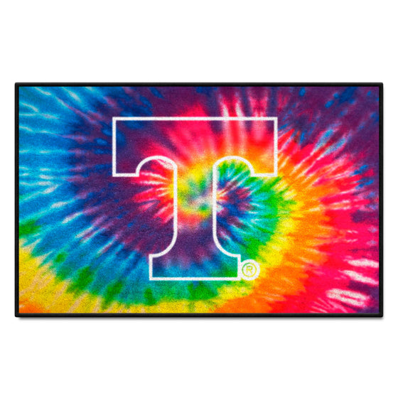 Tennessee Volunteers Tie Dye Starter Mat Accent Rug - 19in. x 30in.