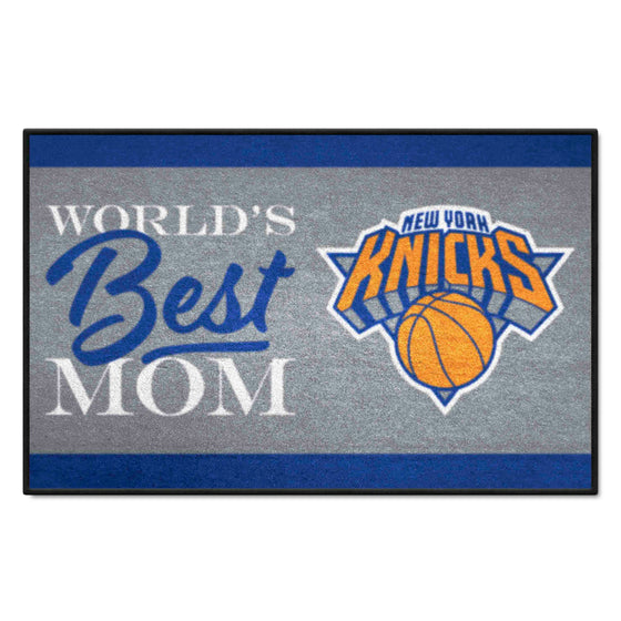 New York Knicks World's Best Mom Starter Mat Accent Rug - 19in. x 30in.