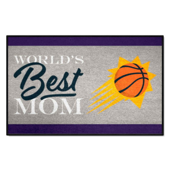 Phoenix Suns World's Best Mom Starter Mat Accent Rug - 19in. x 30in.