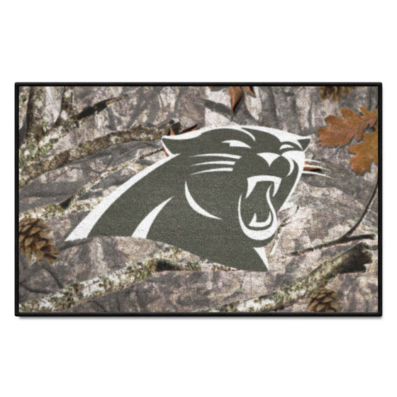 Carolina Panthers Camo Starter Mat Accent Rug - 19in. x 30in.