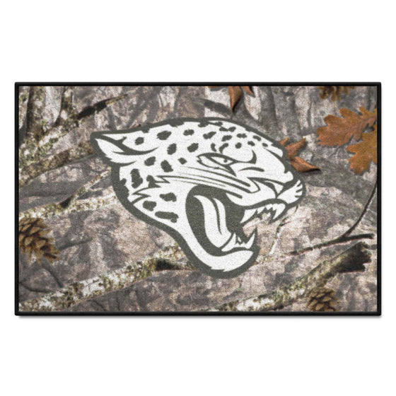 Jacksonville Jaguars Camo Starter Mat Accent Rug - 19in. x 30in.