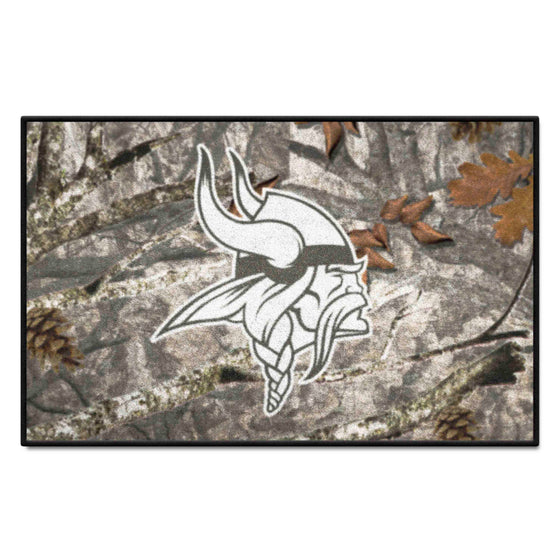 Minnesota Vikings Camo Starter Mat Accent Rug - 19in. x 30in.