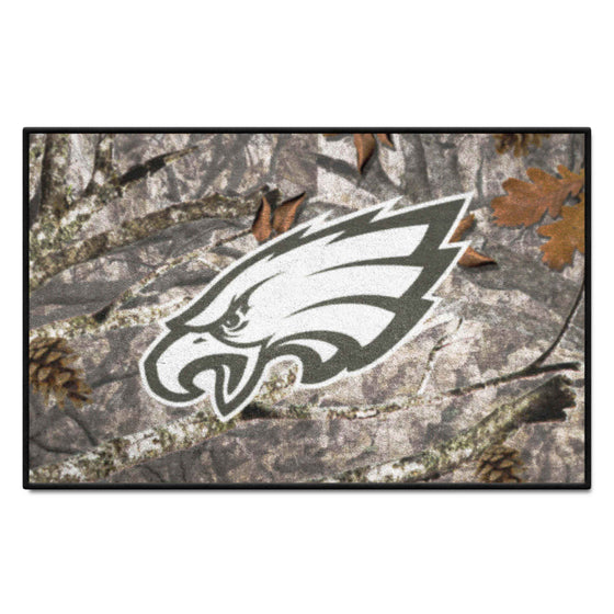 Philadelphia Eagles Camo Starter Mat Accent Rug - 19in. x 30in.