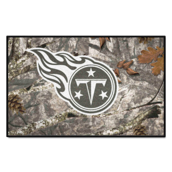 Tennessee Titans Camo Starter Mat Accent Rug - 19in. x 30in.