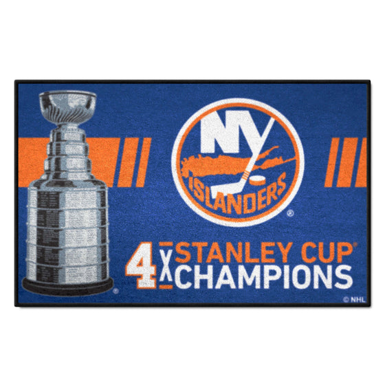 New York Islanders Dynasty Starter Mat Accent Rug - 19in. x 30in.