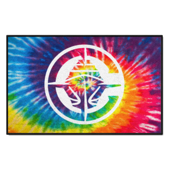 Los Angeles Clippers Tie Dye Starter Mat Accent Rug - 19in. x 30in.