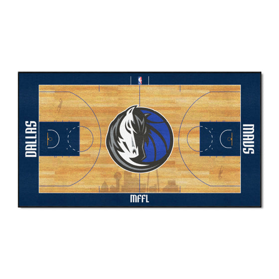 Dallas Mavericks 6 ft. x 10 ft. Plush Area Rug