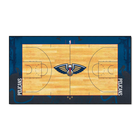 New Orleans Pelicans 6 ft. x 10 ft. Plush Area Rug