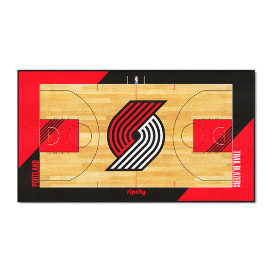 Portland Trail Blazers 6 ft. x 10 ft. Plush Area Rug