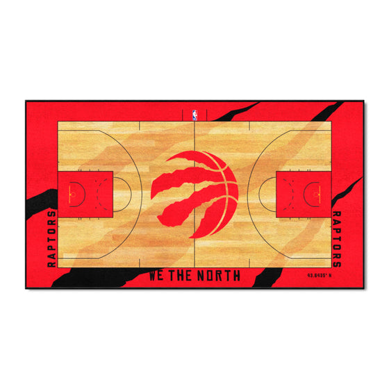 Toronto Raptors 6 ft. x 10 ft. Plush Area Rug