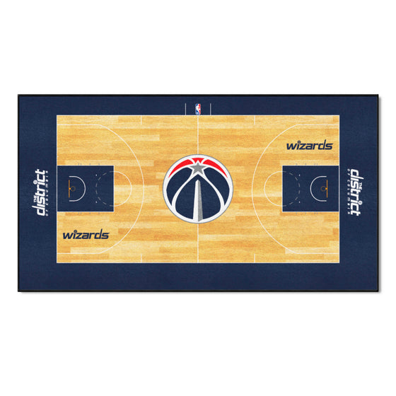 Washington Wizards 6 ft. x 10 ft. Plush Area Rug