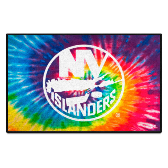 New York Islanders Tie Dye Starter Mat Accent Rug - 19in. x 30in.