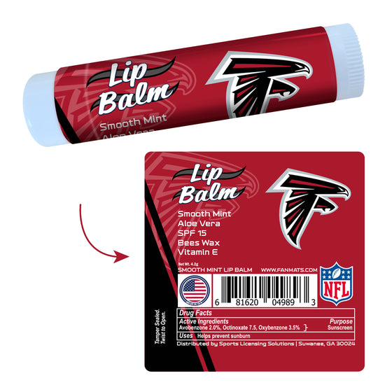 Atlanta Falcons Smooth Mint SPF 15 Lip Balm