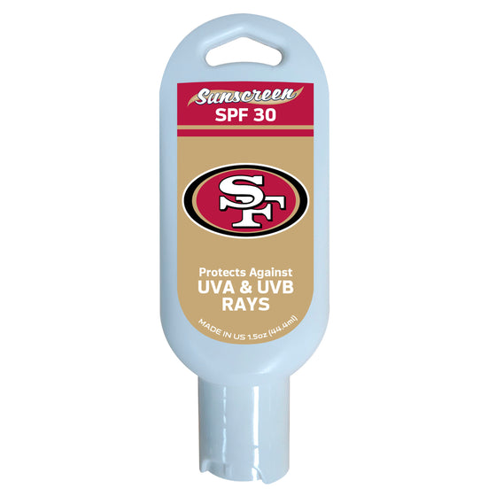 San Francisco 49ers 1.5oz SPF 30 Sunscreen