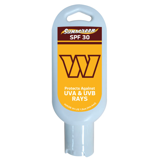 Washington Commanders 1.5oz SPF 30 Sunscreen