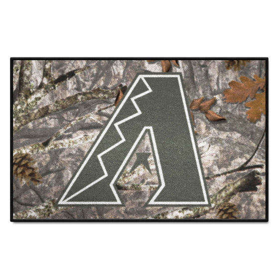 Arizona Diamondbacks Camo Starter Mat Accent Rug - 19in. x 30in.