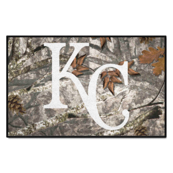 Kansas City Royals Camo Starter Mat Accent Rug - 19in. x 30in.