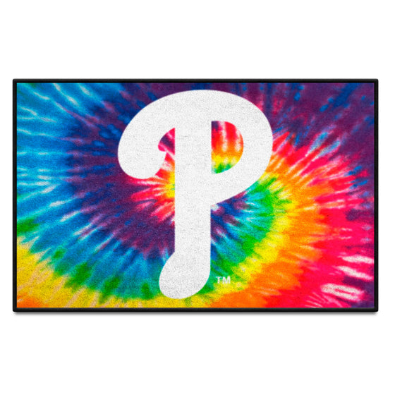 Philadelphia Phillies Tie Dye Starter Mat Accent Rug - 19in. x 30in.