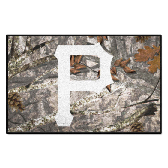 Pittsburgh Pirates Camo Starter Mat Accent Rug - 19in. x 30in.