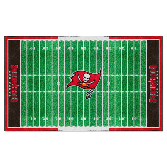 Tampa Bay Buccaneers 6 ft. x 10 ft. Plush Area Rug