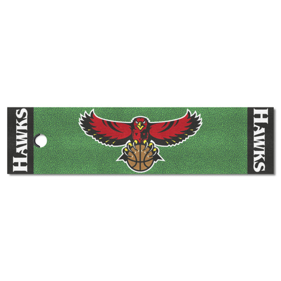 NBA Retro Atlanta Hawks Putting Green Mat - 1.5ft. x 6ft.