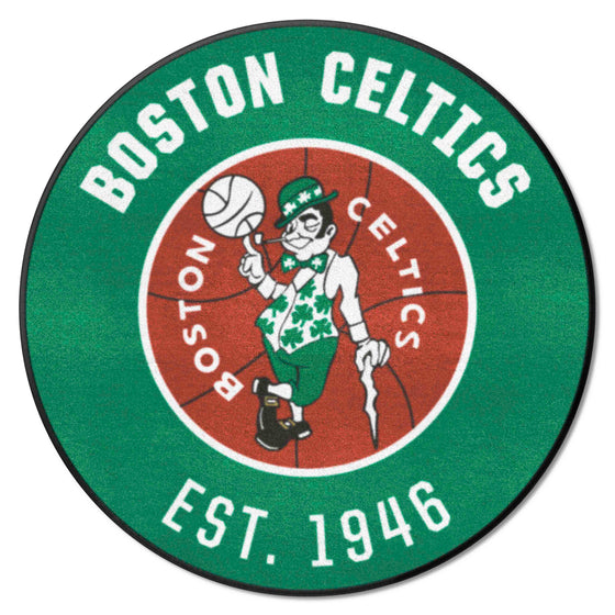 NBA Retro Boston Celtics Roundel Rug - 27in. Diameter