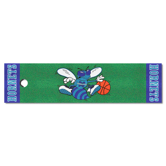 NBA Retro Charlotte Hornets Putting Green Mat - 1.5ft. x 6ft.