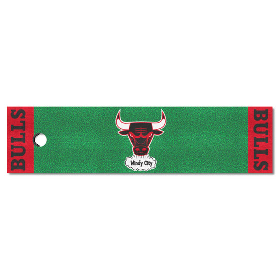 NBA Retro Chicago Bulls Putting Green Mat - 1.5ft. x 6ft.