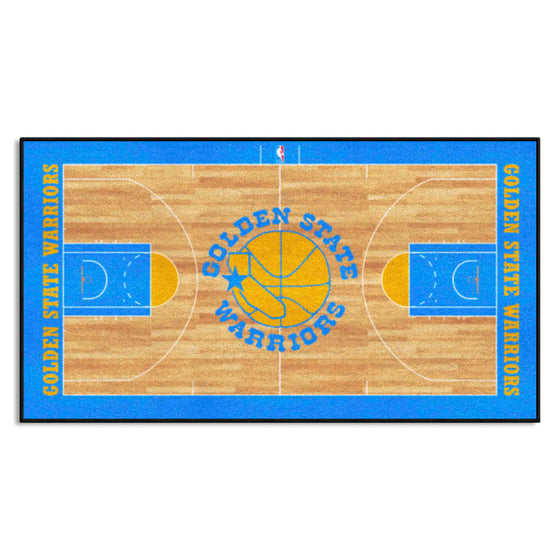 NBA Retro Golden State Warriors Court Runner Rug - 24in. x 44in.