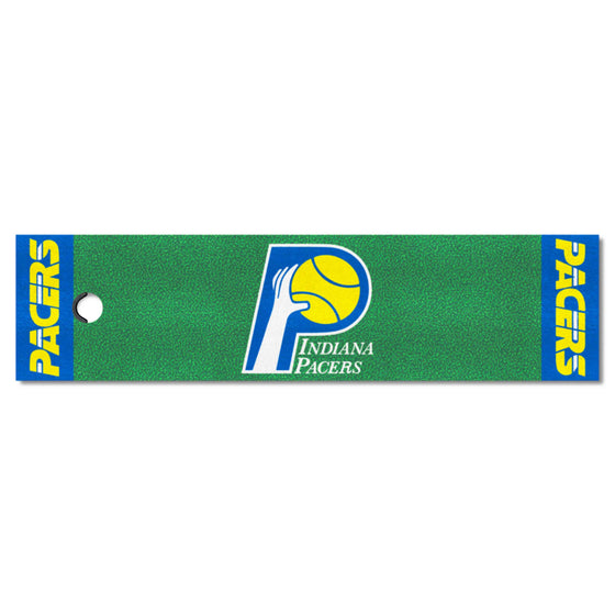 NBA Retro Indiana Pacers Putting Green Mat - 1.5ft. x 6ft.