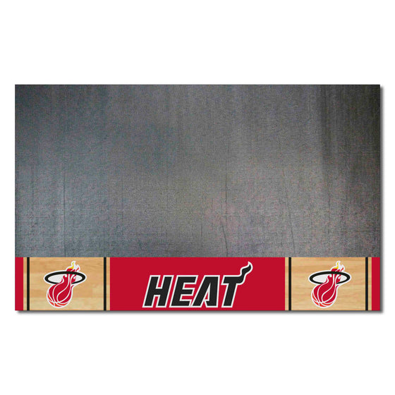 NBA Retro Miami Heat Vinyl Grill Mat - 26in. x 42in.