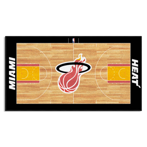 NBA Retro Miami Heat Court Runner Rug - 24in. x 44in.