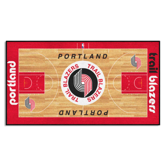 NBA Retro Portland Trail Blazers Court Runner Rug - 24in. x 44in.