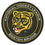 Retro NHL Boston Bruins Hockey Puck Rug - 27in. Diameter