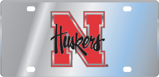 Nebraska Cornhuskers Logo License Plate