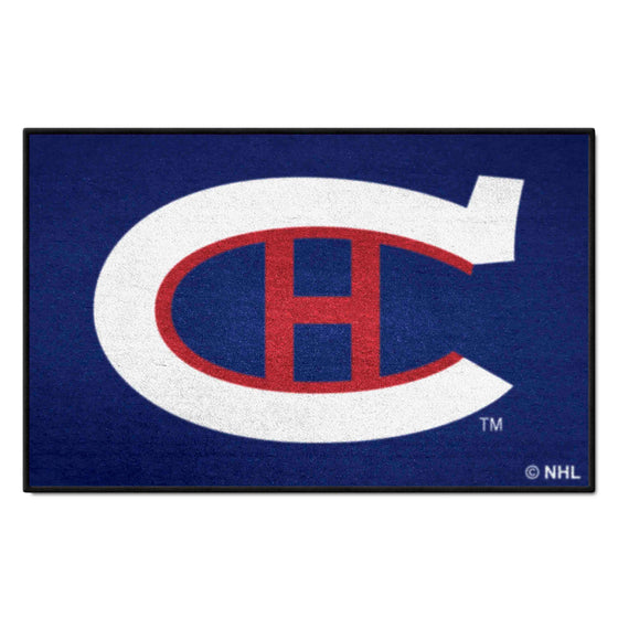 NHLRETRO Montreal Canadiens Starter Mat Accent Rug - 19in. x 30in.