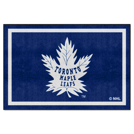 NHLRETRO Toronto Maple Leafs 5ft. x 8 ft. Plush Area Rug