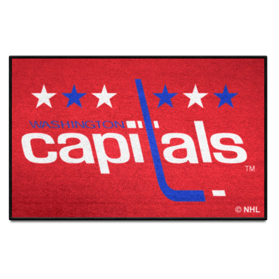 NHLRETRO Washington Capitals Starter Mat Accent Rug - 19in. x 30in.