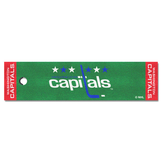 NHLRETRO Washington Capitals Putting Green Mat - 1.5ft. x 6ft.