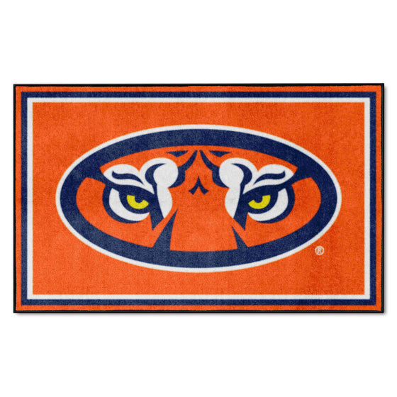 Auburn Tigers 4ft. x 6ft. Plush Area Rug