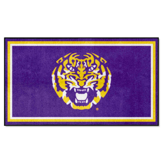 LSU Tigers 3ft. x 5ft. Plush Area Rug