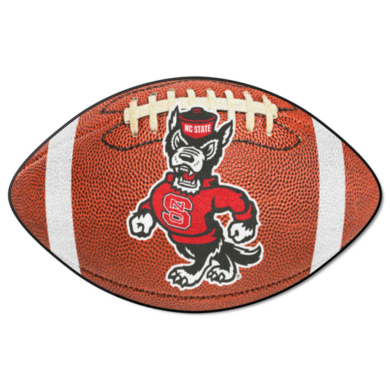 NC State Wolfpack Football Rug - 20.5in. x 32.5in.