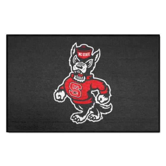 NC State Wolfpack Starter Mat Accent Rug - 19in. x 30in.